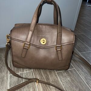 Vintage Restored - Marc by Marc Jacobs Taupe Satchel 👜